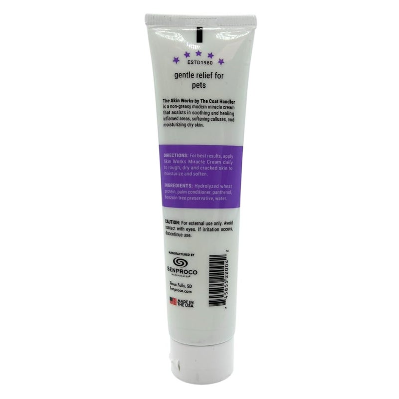 The Coat Handler Skin Works, 4 oz | All Natural Ingredients, Non-Greasy, Soothing and Healing, Softens Calluses, Calms Inflamed Areas, Moisturizes Dry Skin for Pets and Humans - Image 2